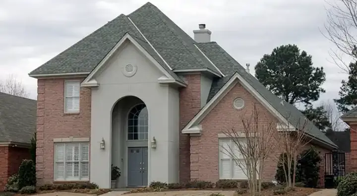 European house plans 103-169 - front exterior, 2,732 sq ft, 4 bed, 3 bath house plans | Monster House Plans