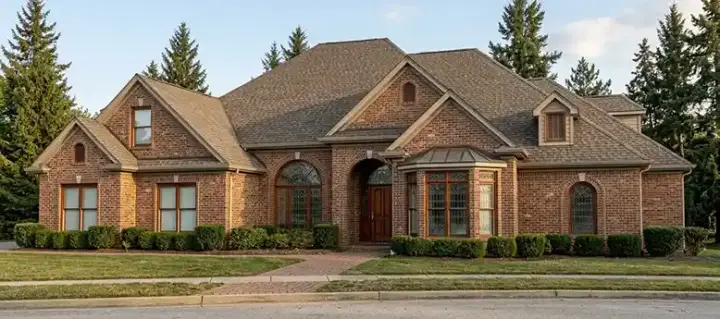 Traditional house plans 103-175 - front exterior, 2,695 sq ft, 4 bed, 3 bath house plans | Monster House Plans