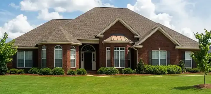 Traditional house plans 103-192 - front exterior, 2,540 sq ft, 4 bed, 2 bath house plans | Monster House Plans