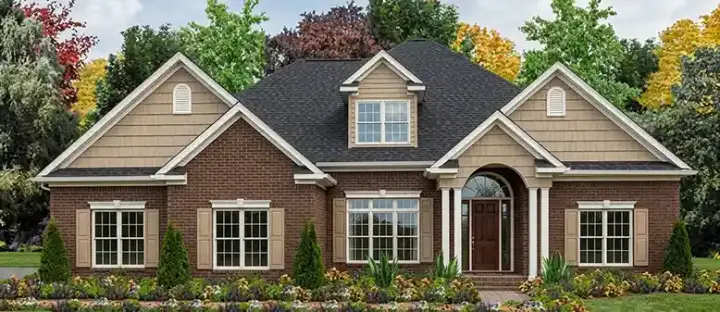Southern house plans 103-202 - front exterior, 3,934 sq ft, 4 bed, 3 bath house plans | Monster House Plans