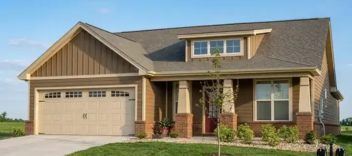 Bungalow house plans 103-204 - front exterior, 1,787 sq ft, 3 bed, 2 bath house plans | Monster House Plans