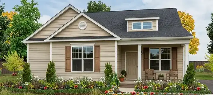 Country house plans 103-209 - front exterior, 1,619 sq ft, 3 bed, 2 bath house plans | Monster House Plans