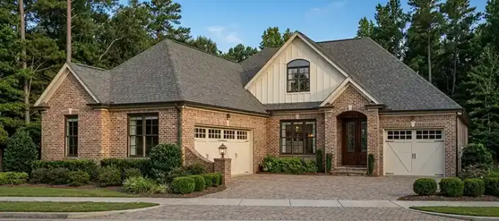Traditional house plans 103-246 - front exterior, 2,294 sq ft, 4 bed, 2 bath house plans | Monster House Plans