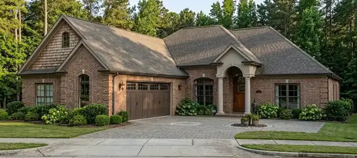 Traditional house plans 103-247 - front exterior, 2,447 sq ft, 4 bed, 2 bath house plans | Monster House Plans