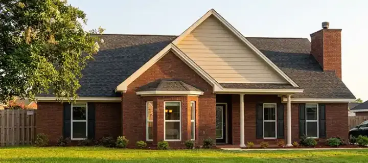 Traditional house plans 103-269 - front exterior, 1,935 sq ft, 3 bed, 2 bath house plans | Monster House Plans