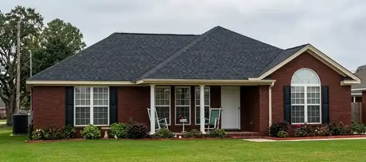 Traditional house plans 103-270 - front exterior, 1,442 sq ft, 3 bed, 2 bath house plans | Monster House Plans