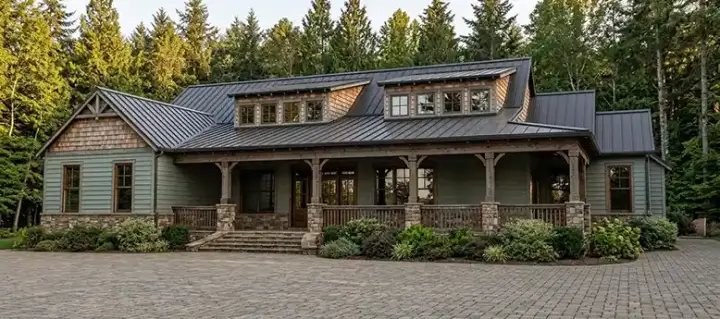 Bungalow house plans 103-272 - front exterior, 3,373 sq ft, 4 bed, 3 bath house plans | Monster House Plans
