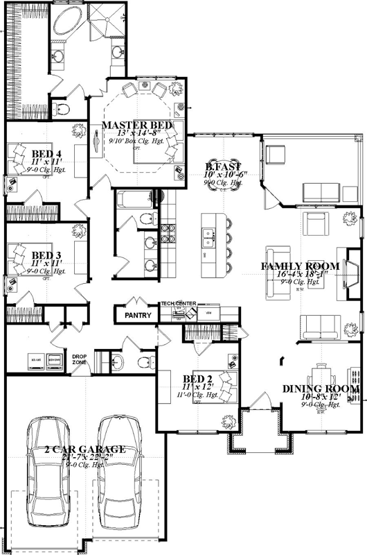 Main Floor Plan: 103-286