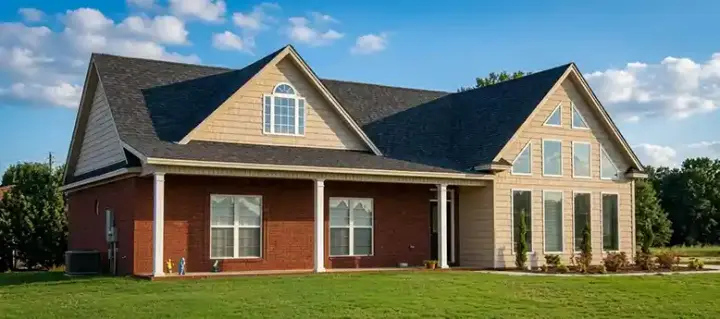 Country house plans 103-305 - front exterior, 2,279 sq ft, 3 bed, 2 bath house plans | Monster House Plans