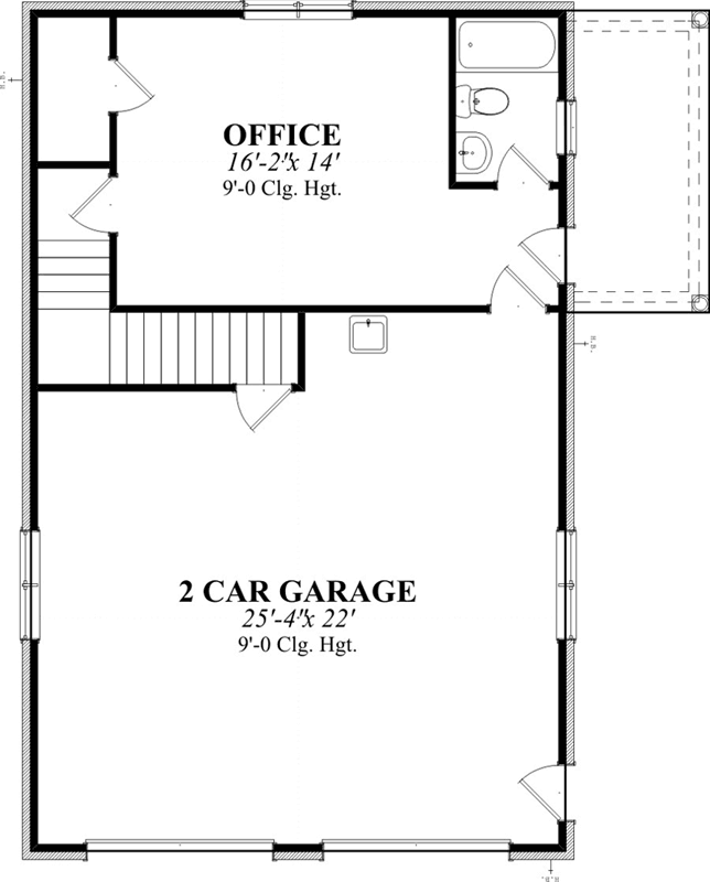 Main Floor Plan: 103-307