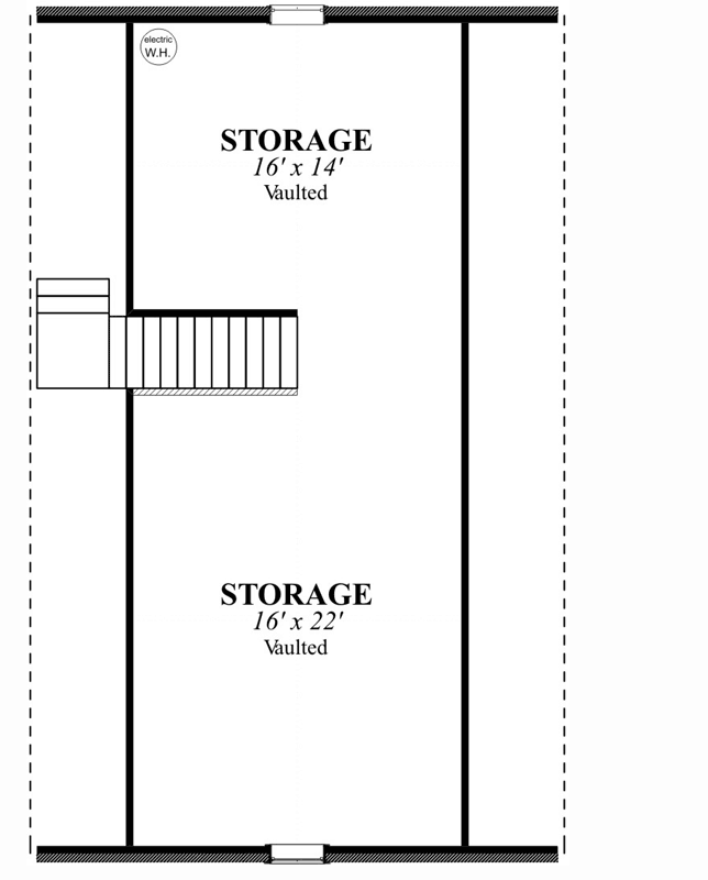 Upper/Second Floor Plan: 103-307