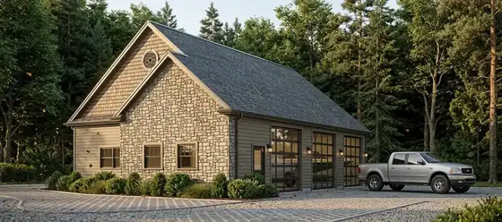 Traditional house plans 103-309 - front exterior, 1,720 sq ft, 0 bed, 0 bath house plans | Monster House Plans