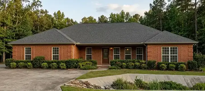 Traditional house plans 103-324 - front exterior, 2,042 sq ft, 3 bed, 2 bath house plans | Monster House Plans