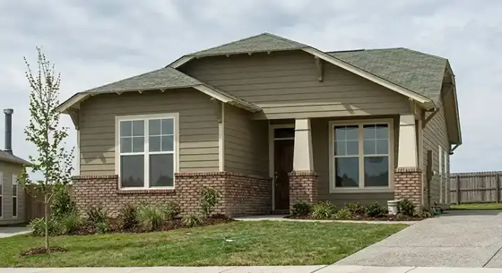 Craftsman house plans 103-336 - front exterior, 1,205 sq ft, 2 bed, 2 bath house plans | Monster House Plans