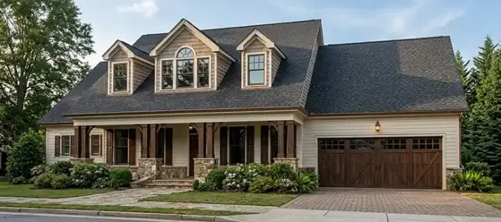 Farmhouse house plans 103-341 - front exterior, 2,712 sq ft, 5 bed, 3 bath house plans | Monster House Plans