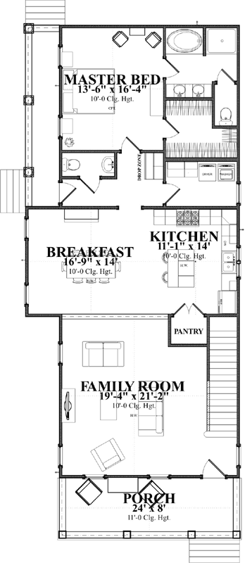 Main Floor Plan: 103-357