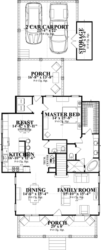 Main Floor Plan: 103-358