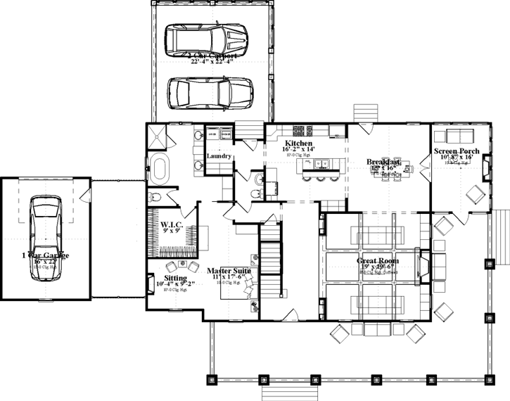 Main Floor Plan: 103-362