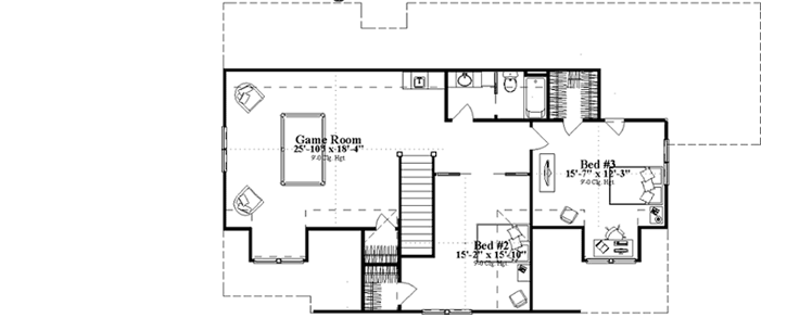 Upper/Second Floor Plan: 103-362
