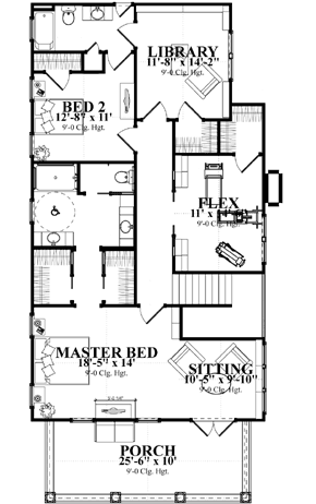 Upper/Second Floor Plan: 103-367