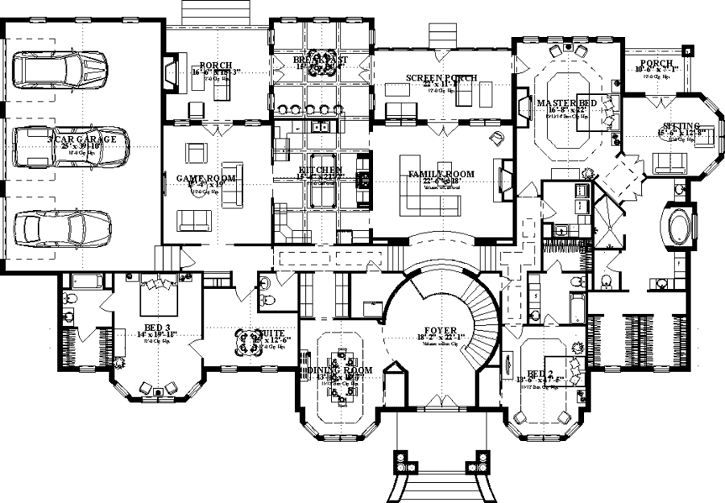 Main Floor Plan: 103-369