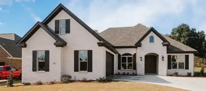Traditional house plans 103-386 - front exterior, 2,523 sq ft, 4 bed, 3 bath house plans | Monster House Plans