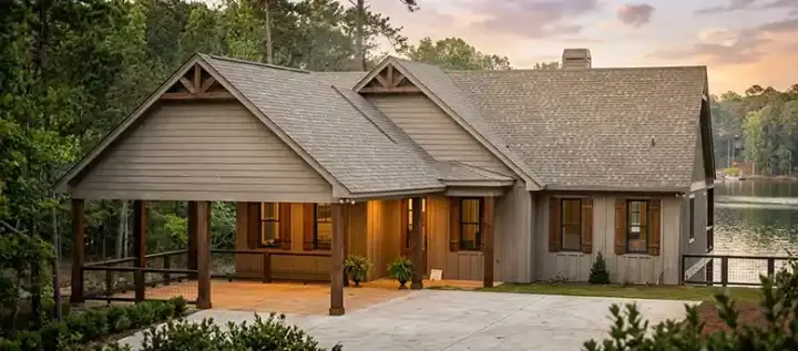 Traditional house plans 103-394 - front exterior, 3,062 sq ft, 5 bed, 4 bath house plans | Monster House Plans