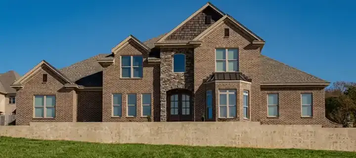 European house plans 103-395 - front exterior, 3,851 sq ft, 5 bed, 4 bath house plans | Monster House Plans