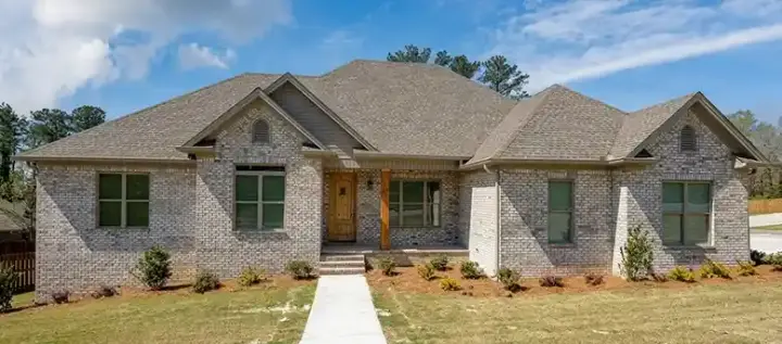 Traditional house plans 103-397 - front exterior, 2,696 sq ft, 3 bed, 3 bath house plans | Monster House Plans