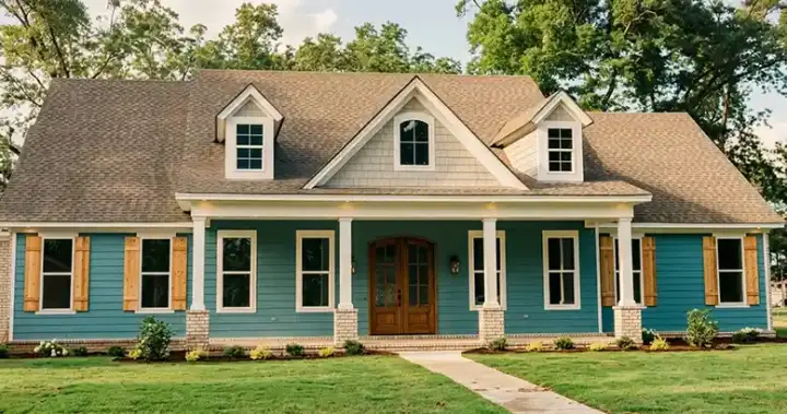 Southern house plans 103-401 - front exterior, 2,640 sq ft, 4 bed, 3 bath house plans | Monster House Plans