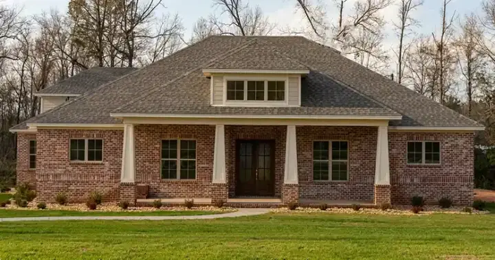 Craftsman house plans 103-402 - front exterior, 3,582 sq ft, 3 bed, 4 bath house plans | Monster House Plans