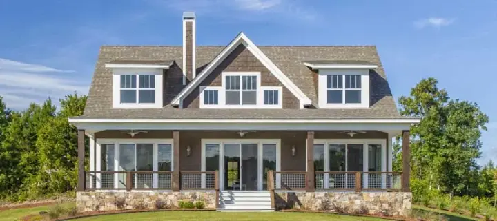 Coastal house plans 103-406 - front exterior, 2,821 sq ft, 5 bed, 5 bath house plans | Monster House Plans