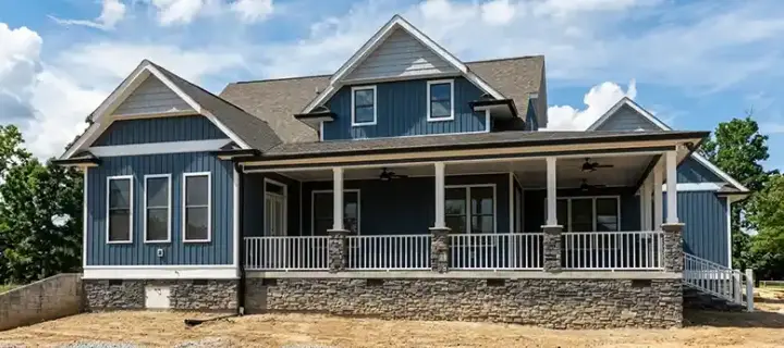 Country house plans 103-428 - front exterior, 2,517 sq ft, 4 bed, 3 bath house plans | Monster House Plans