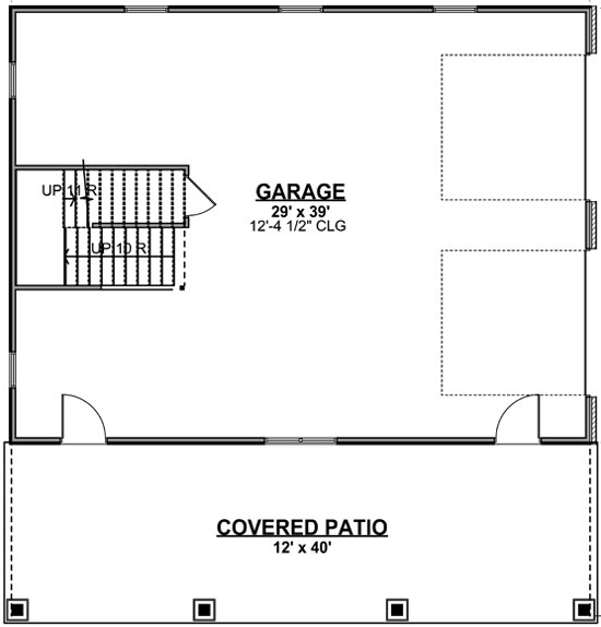 Main Floor Plan: 104-119