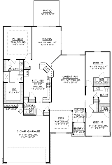 Main Floor Plan: 104-147