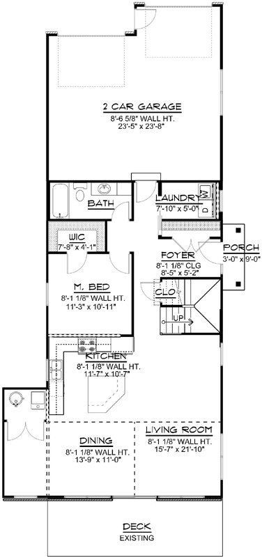 Main Floor Plan: 104-156