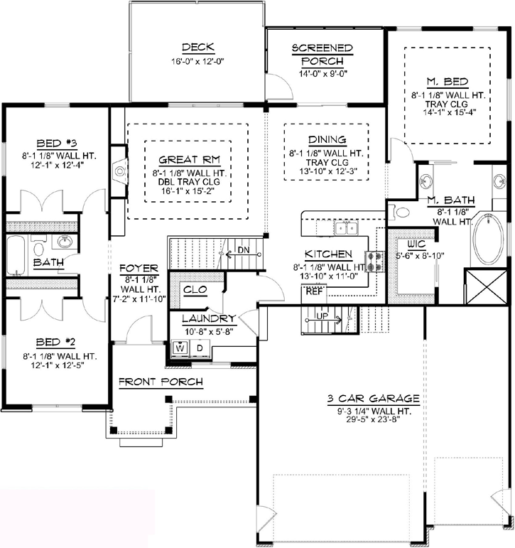 Main Floor Plan: 104-159