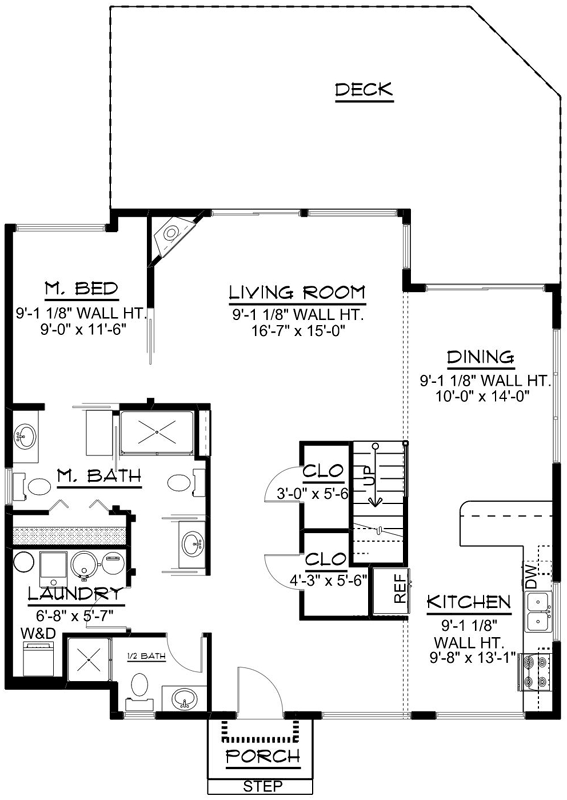 Main Floor Plan: 104-169