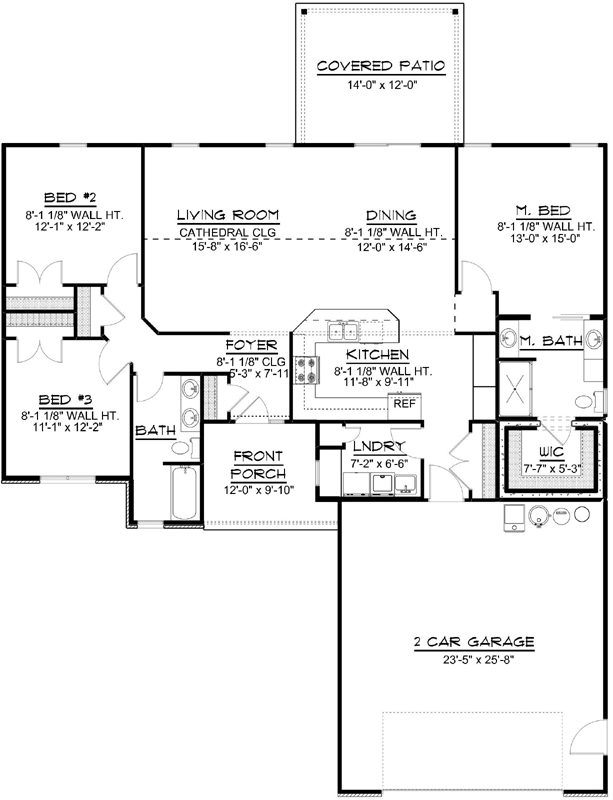 Main Floor Plan: 104-171