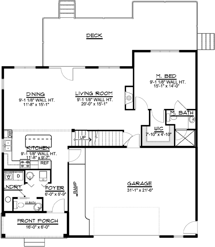 Main Floor Plan: 104-177