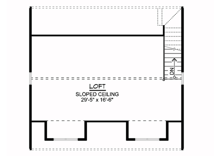 Upper/Second Floor Plan: 104-178