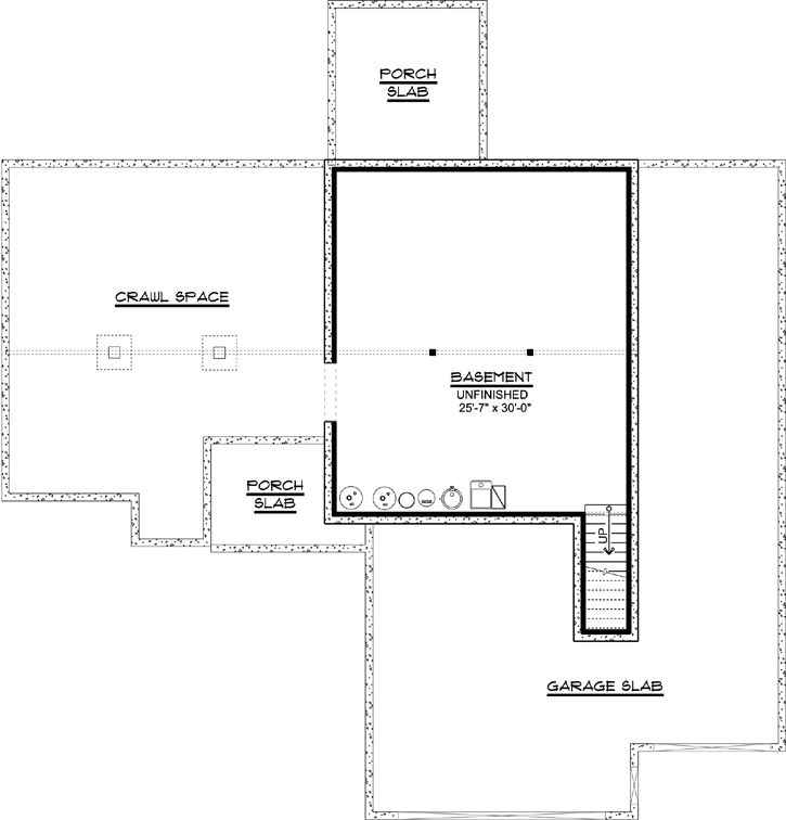 Lower Floor Plan: 104-184