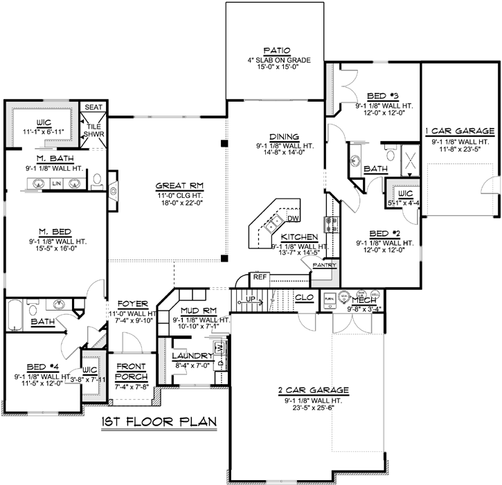 Main Floor Plan: 104-193