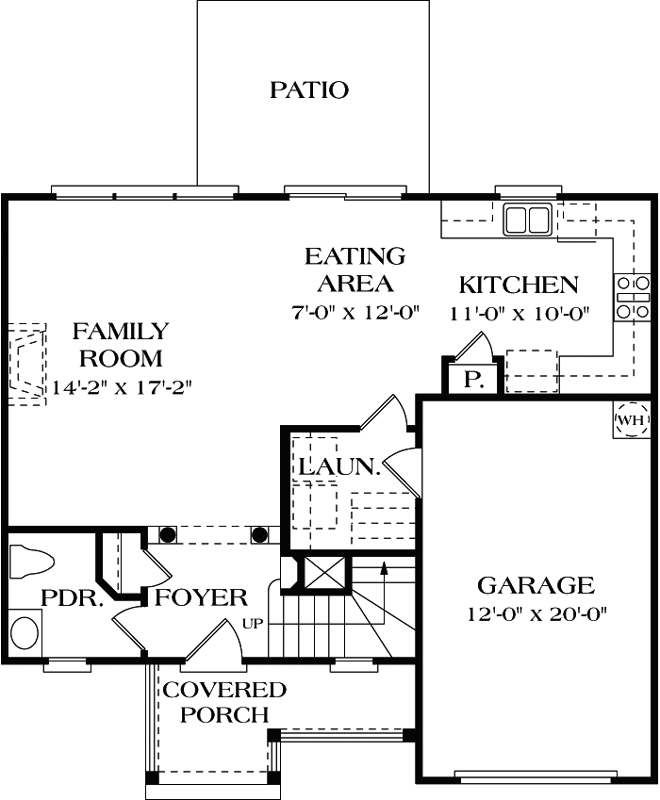 Main Floor Plan: 106-106