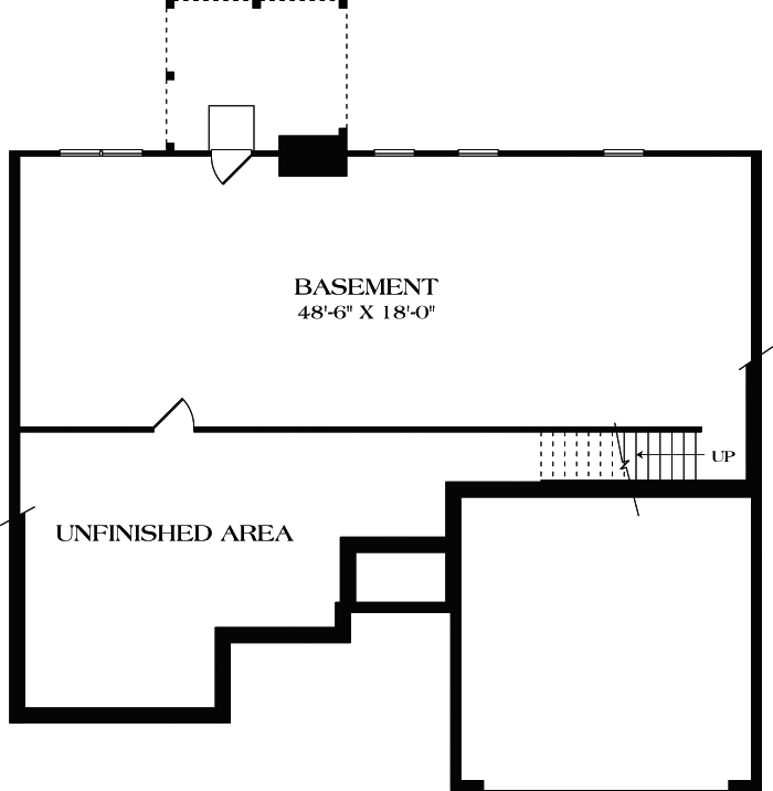 Lower Floor Plan: 106-110