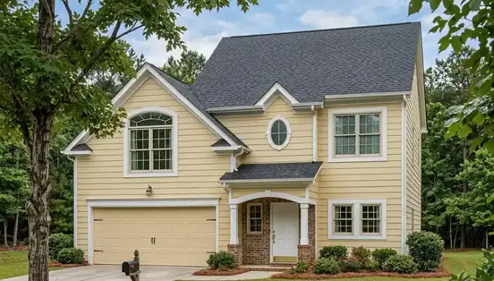 Traditional house plans 106-123 - front exterior, 1,530 sq ft, 3 bed, 2 bath house plans | Monster House Plans