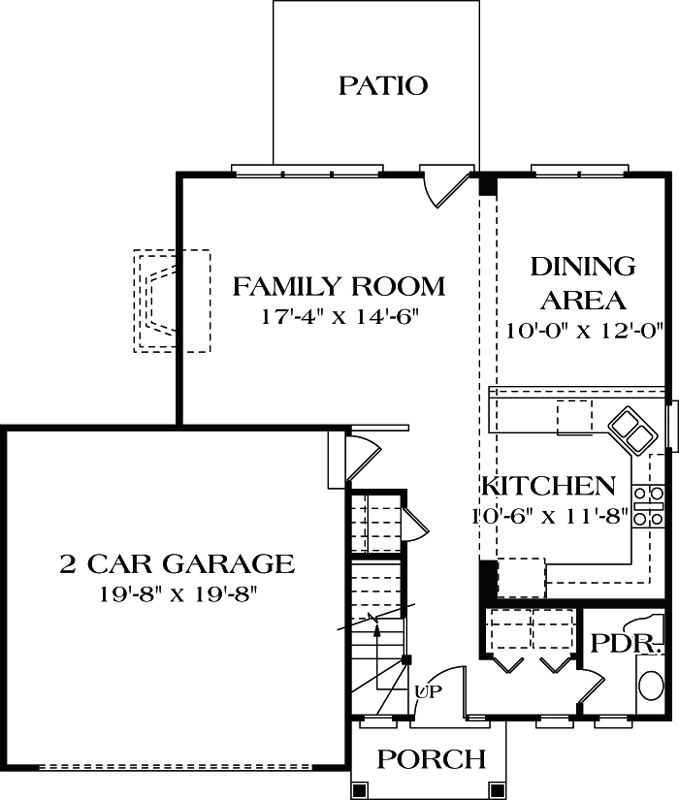 Main Floor Plan: 106-123