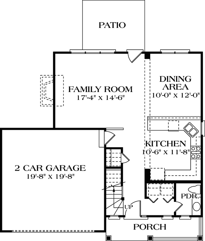 Main Floor Plan: 106-124