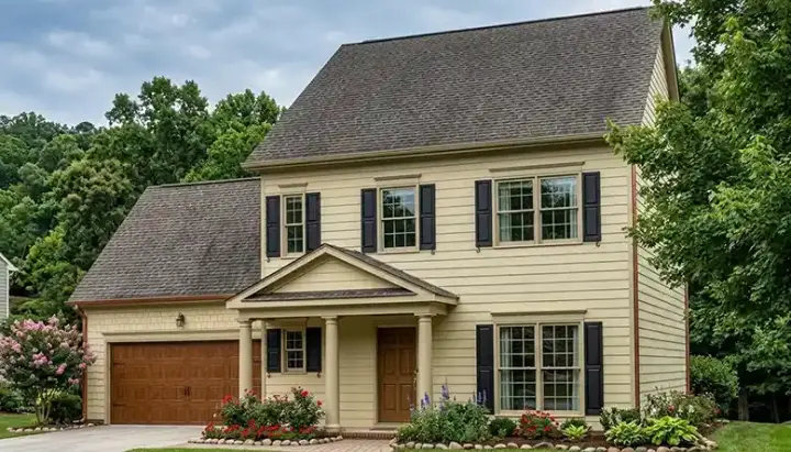 Traditional house plans 106-129 - front exterior, 1,550 sq ft, 3 bed, 2 bath house plans | Monster House Plans