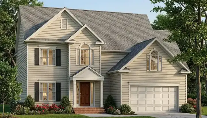 Traditional house plans 106-136 - front exterior, 1,764 sq ft, 3 bed, 2 bath house plans | Monster House Plans